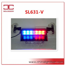 Rot/blau Led Windschutzscheibe Warnleuchte (SL631-V)